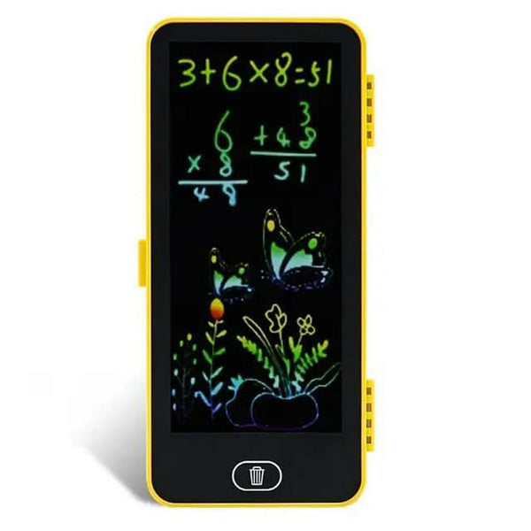 Magical 2-in-1 Pencil Box with LCD Writing Tablet | Includes Stylus & Erase Button | Unique School Supply Case.