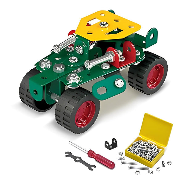 War-Themed STEM Building Blocks Set | Educational Construction Toy for Kids Ages 7+ | Army Station.