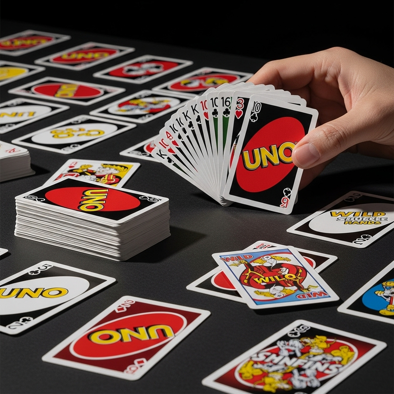 Classic Uno Playing Card Game | Complete 112-Card Deck for Family Fun | For Kids & Adults (Ages 7+).