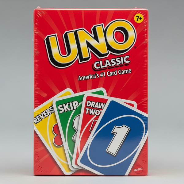 Classic Uno Playing Card Game | Complete 112-Card Deck for Family Fun | For Kids & Adults (Ages 7+).