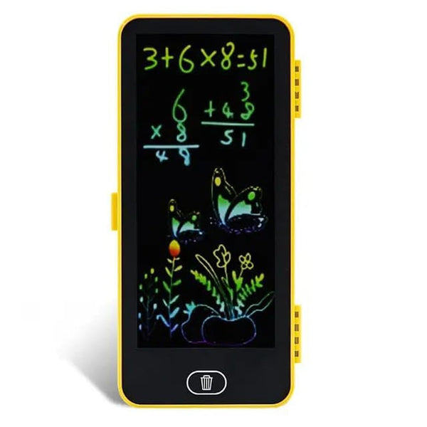 Magical 2-in-1 Pencil Box with LCD Writing Tablet | Includes Stylus & Erase Button | Unique School Supply Case.