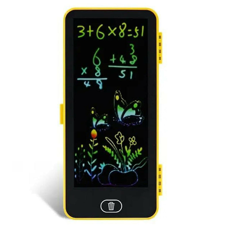 Magical 2-in-1 Pencil Box with LCD Writing Tablet | Includes Stylus & Erase Button | Unique School Supply Case.