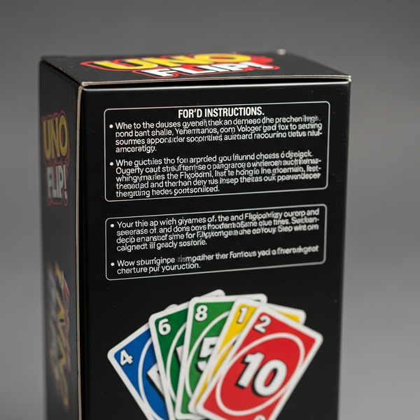 Mattel Games Uno Flip! Card Game | Double-Sided Deck with Special Flip Card | Family Game for Kids & Adults.