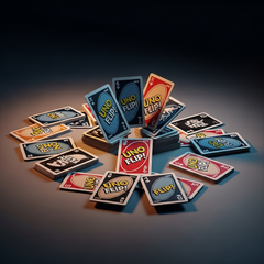 Mattel Games Uno Flip! Card Game | Double-Sided Deck with Special Flip Card | Family Game for Kids & Adults.