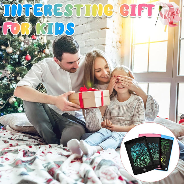 3 - pack LCD Writing Tablets for Kids | 8.5-Inch Color Screen E-Writer | Bulk Birthday Party Return Gifts.