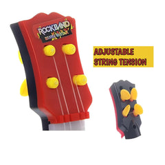 Kids' Rock Band Guitar Toy | Musical Learning Instrument with Lights & Sounds.
