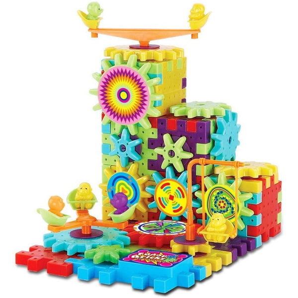 81-Piece Electric Rotating Gear Building Blocks | 