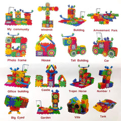 81-Piece Electric Rotating Gear Building Blocks | 