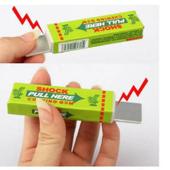 Electric Shock Chewing Gum Prank Toy (2-Pack) | Funny Gag Joke for Friends & Family | Harmless Practical Joke.