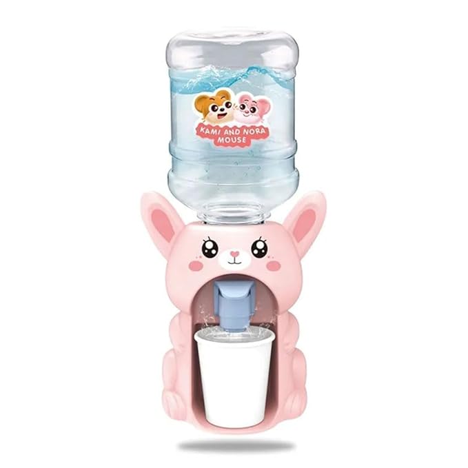 Mini Water Dispenser Toy for Kids Cute Water Dispenser Play Set Water Dispenser Toy – Pretend Play Kitchen Accessory Portable Mini Water Dispenser for Children