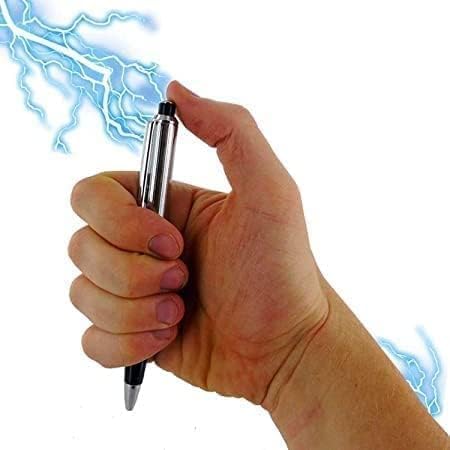 Electric Shock Prank Pen Toy | Funny Gag Gift & Practical Joke | Harmless Shocking Fun.