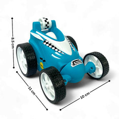 Rechargeable Mini RC Stunt Car | 360° Rotating 4WD Remote Control Car | USB Charging (Multi Color).