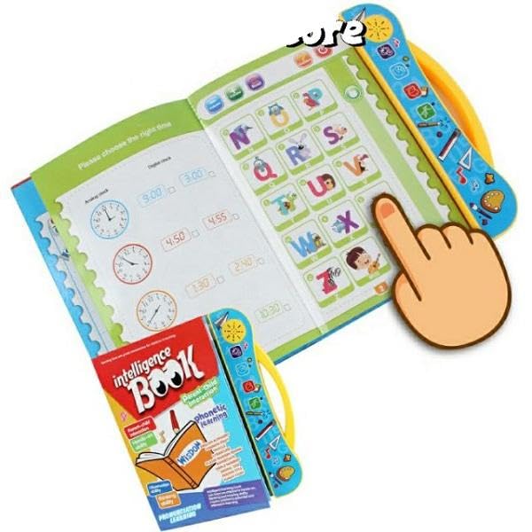 Interactive Musical Learning Book for Kids | Educational Sound Toy with ABCD, Rhymes & Fun Activities | Toddler Gift.