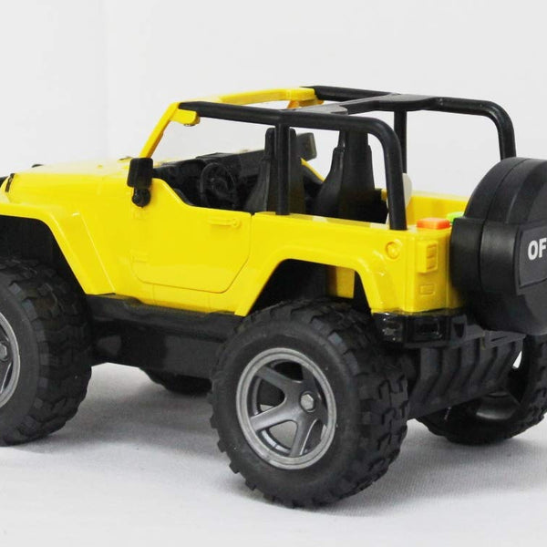 1:16 Scale Off-Road Military Fighter Car | Friction Powered Toy Truck with Lights & Sounds | Army Vehicle Toy.