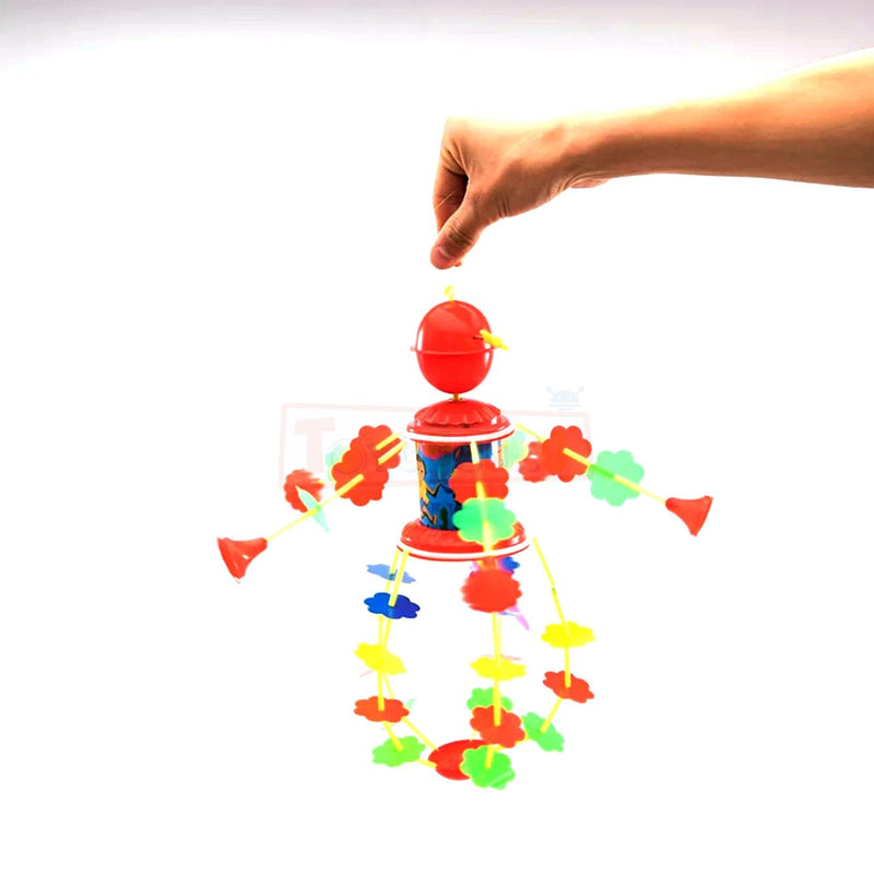 Classic Wind-Up Musical Merry-Go-Round | Soothing Sound Carousel Toy for Kids | No Batteries Needed.