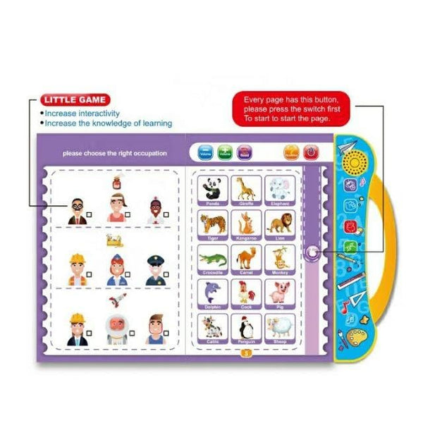 Interactive Musical Learning Book for Kids | Educational Sound Toy with ABCD, Rhymes & Fun Activities | Toddler Gift.