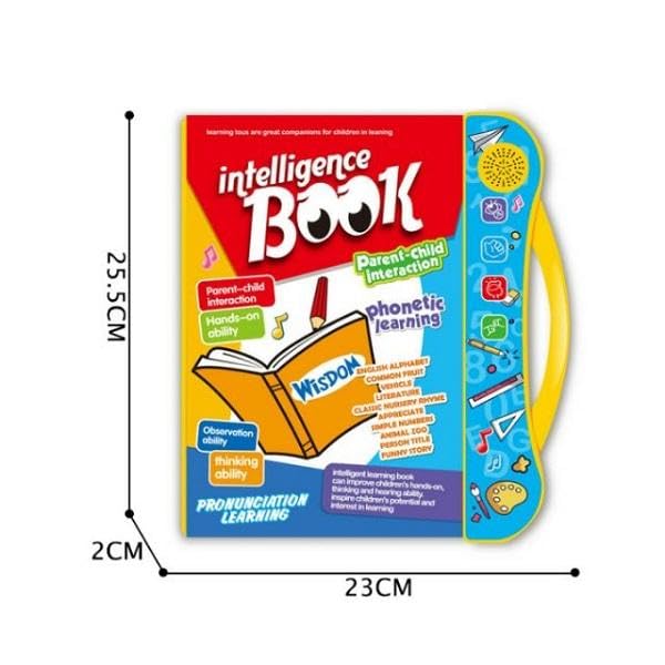 Interactive Musical Learning Book for Kids | Educational Sound Toy with ABCD, Rhymes & Fun Activities | Toddler Gift.