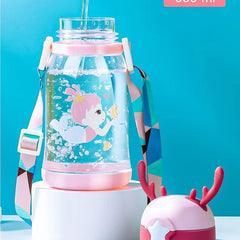 Deer Horn Water Bottle for Kids | BPA Free | 600ml.
