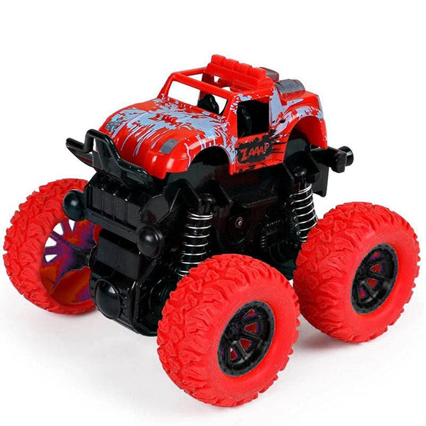 Off-Road Pull-Back Monster Truck Toy | Sturdy Shockproof 4-Wheel Vehicle for Kids | Racing Game Car.