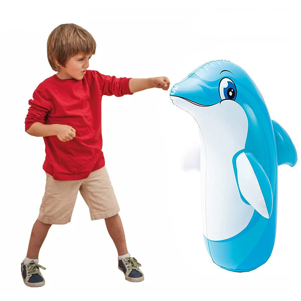 Inflatable Dolphin Punching Bag for Kids | 