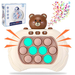 Quick Push Bubble Fidget Game (Any Shape) | Handheld Electronic Pop Game for Stress Relief | Speed Push Toy.