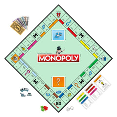 Classic Monopoly Board Game | Fantasy Gameplay Edition for Families & Kids Ages 8+ | Multicolor.