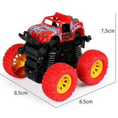 Off-Road Pull-Back Monster Truck Toy | Sturdy Shockproof 4-Wheel Vehicle for Kids | Racing Game Car.