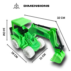 High-Speed Off-Road Stunt Truck | 360° Rolling Rotation Racing Car | Kids & Adults Toy (Multi Color).