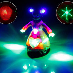 Musical Angel Princess Doll with 3D Lights | 360° Rotating Feature | Multicolor Light-Up Toy.