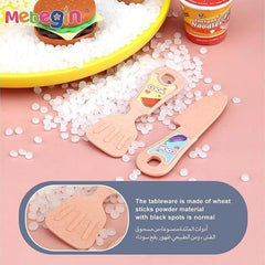 Kids Plastic Kitchen Pretend Play Set | Mini Cooking Toy Set with Utensils | Fun Birthday Gift.