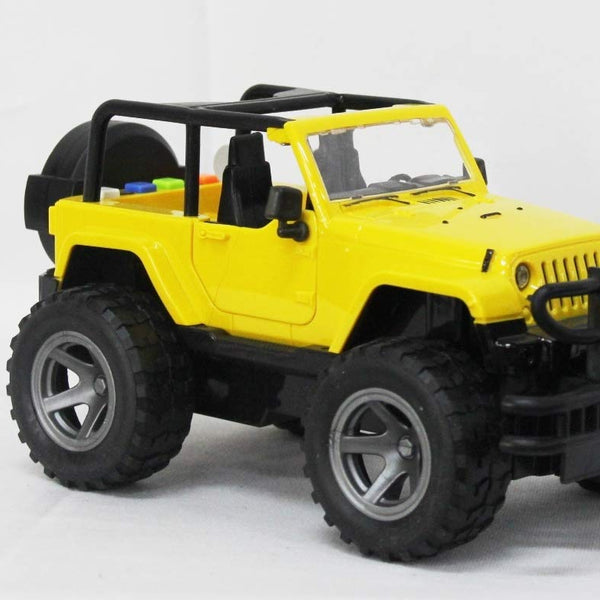 1:16 Scale Off-Road Military Fighter Car | Friction Powered Toy Truck with Lights & Sounds | Army Vehicle Toy.