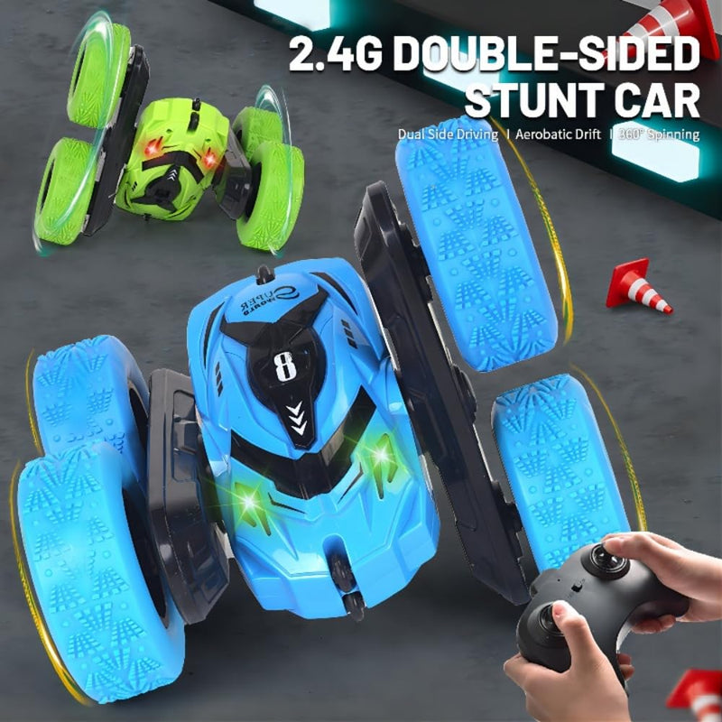 Chargable Bump & Go Action Toy Car with Lights & Music & SMOKE| Battery Operated Vehicle for Toddlers | Multi Color.