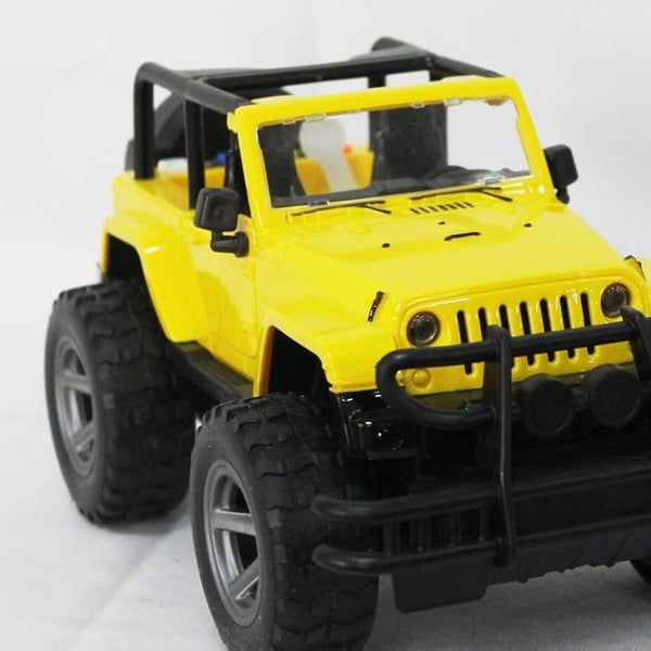 1:16 Scale Off-Road Military Fighter Car | Friction Powered Toy Truck with Lights & Sounds | Army Vehicle Toy.