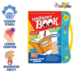 Interactive Musical Learning Book for Kids | Educational Sound Toy with ABCD, Rhymes & Fun Activities | Toddler Gift.