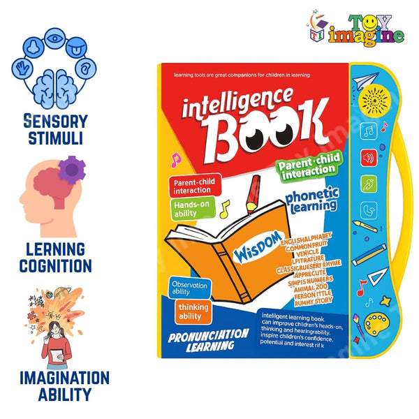 Interactive Musical Learning Book for Kids | Educational Sound Toy with ABCD, Rhymes & Fun Activities | Toddler Gift.