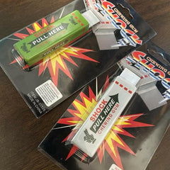 Electric Shock Chewing Gum Prank Toy (2-Pack) | Funny Gag Joke for Friends & Family | Harmless Practical Joke.
