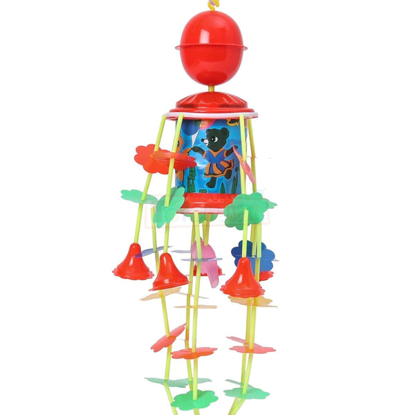 Classic Wind-Up Musical Merry-Go-Round | Soothing Sound Carousel Toy for Kids | No Batteries Needed.