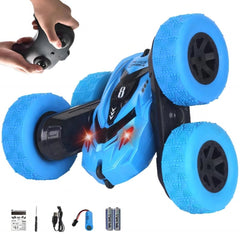 Chargable Bump & Go Action Toy Car with Lights & Music & SMOKE| Battery Operated Vehicle for Toddlers | Multi Color.