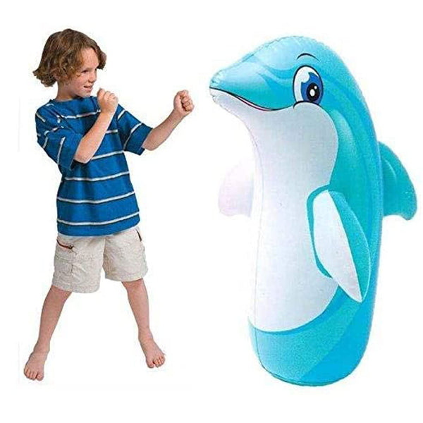 Inflatable Dolphin Punching Bag for Kids | 