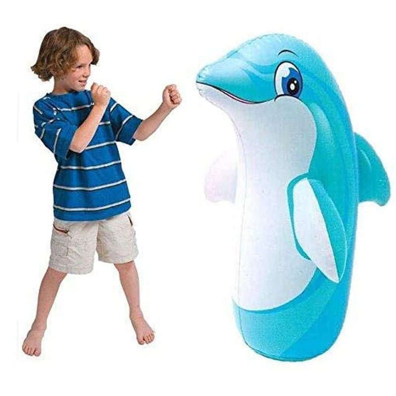 Inflatable Dolphin Punching Bag for Kids | 