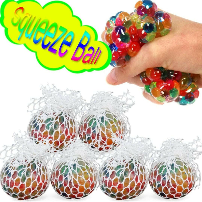 Mesh Squishy Grape Ball Stress Toy | Squeeze Ball for Anxiety & Stress Relief | Fidget Vent Toy (1-Pack).