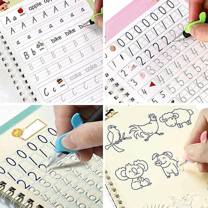 Magic Water Drawing & Coloring Book | Reusable Mess-Free Activity Pad with Water Pen | Single Sheet.