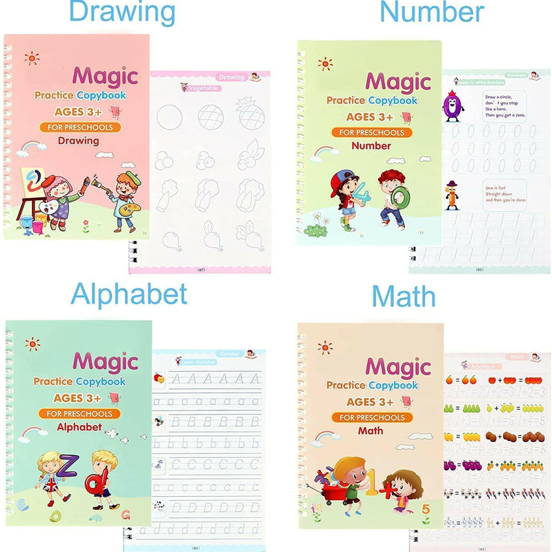 Magic Water Drawing & Coloring Book | Reusable Mess-Free Activity Pad with Water Pen | Single Sheet.