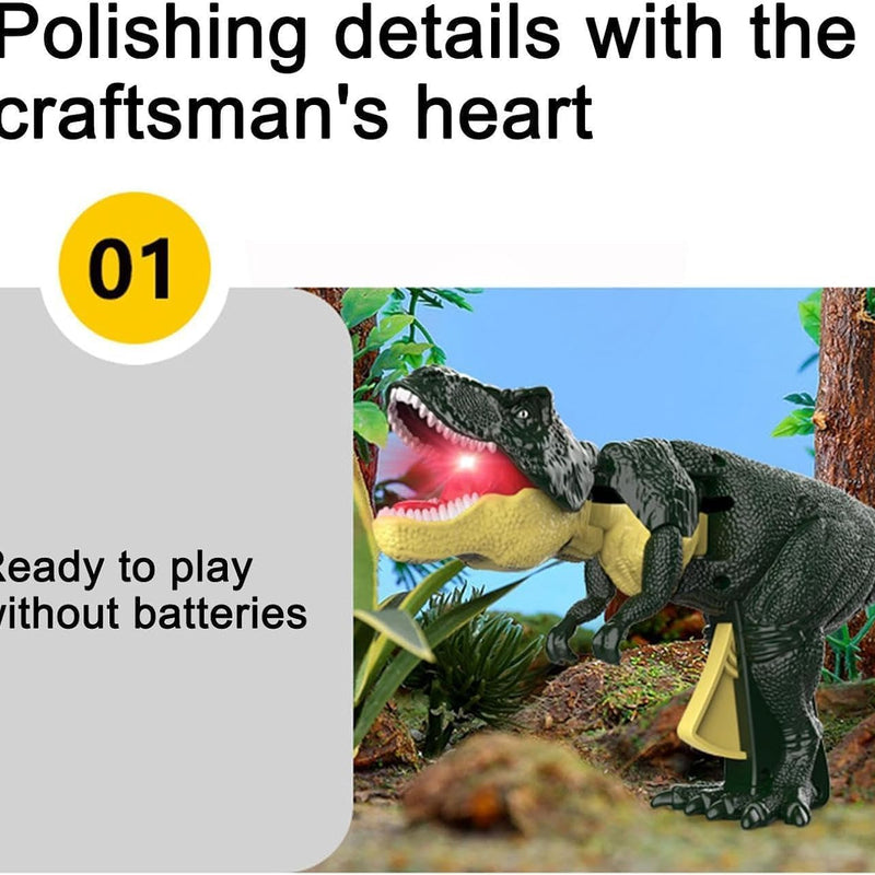 Dinosaur Hand Grabber & Claws Toy | Realistic Tyrannosaurus Figure with Trigger Action | Funny Prank Toy.