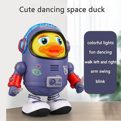 Dancing Space Duck Toy – Musical Light-Up Toy for Kids, Toddlers, Boys & Girls – Dancing Duck with Sounds & Lights – Interactive Gift for Ages 1+