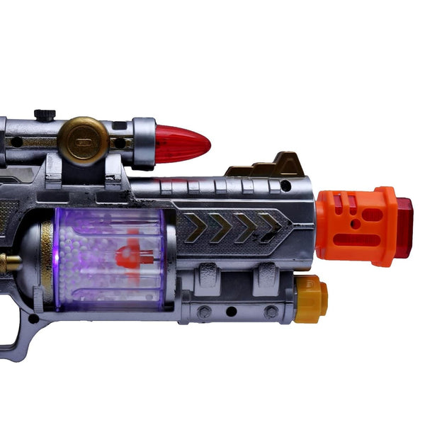 Flashing Laser Sound Toy Gun | Musical Gun with Colorful Lights & Sounds | Pretend Play Toy for Kids.