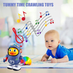 Dancing Space Duck Toy – Musical Light-Up Toy for Kids, Toddlers, Boys & Girls – Dancing Duck with Sounds & Lights – Interactive Gift for Ages 1+