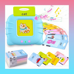 Talking Educational Flash Cards Toy for Toddlers | 112 Double-Sided Cards & 224 Sight Words | Interactive Learning.