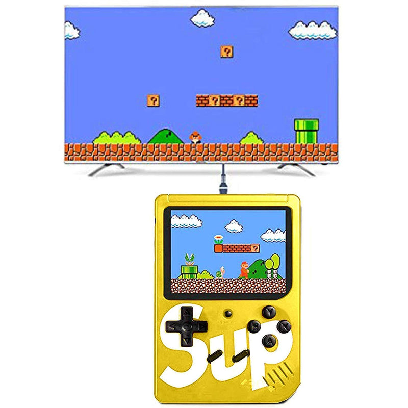 400-in-1 Retro Handheld Game Console | Classic Video Game Player with Color LCD Screen | Portable.