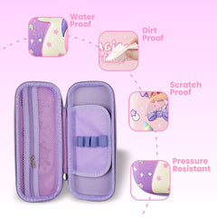 3D EVA Pencil Case for Girls | Large Capacity Stationery Box & Organizer | Multi Theme & Color.